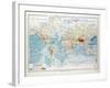 Map of the World 1899-null-Framed Giclee Print