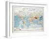 Map of the World 1899-null-Framed Giclee Print