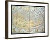 Map of the World, Based on Descriptions and Co-ordinates Given in 'Geographia'-Ptolemy-Framed Giclee Print