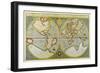 Map of the World by Gerhard Mercator-null-Framed Art Print