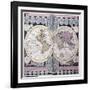 Map of the World, C.1717-null-Framed Giclee Print