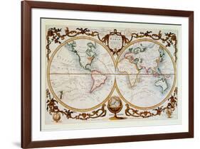 Map of the World, c.1770-null-Framed Art Print