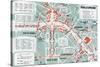 Map of the World Fair, Paris, 1937-null-Stretched Canvas