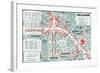 Map of the World Fair, Paris, 1937-null-Framed Photo