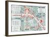 Map of the World Fair, Paris, 1937-null-Framed Photo