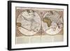 Map of the World: from Mercator's "Atlas...", 1595-null-Framed Giclee Print