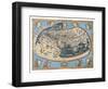 Map Of The World (In Those Days Known)-marzolino-Framed Art Print
