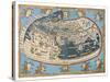 Map Of The World (In Those Days Known)-marzolino-Stretched Canvas