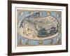 Map Of The World (In Those Days Known)-marzolino-Framed Art Print