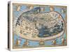 Map Of The World (In Those Days Known)-marzolino-Stretched Canvas