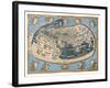 Map Of The World (In Those Days Known)-marzolino-Framed Art Print