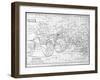 Map of the World Showing Sailing Routes and Telegraph Cables, C1893-George Philip & Son-Framed Giclee Print