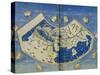 Map of the World with the Twelve Winds-Ptolemy-Stretched Canvas