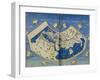 Map of the World with the Twelve Winds-Ptolemy-Framed Giclee Print