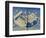 Map of the World with the Twelve Winds-Ptolemy-Framed Giclee Print