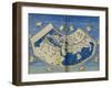 Map of the World with the Twelve Winds-Ptolemy-Framed Giclee Print