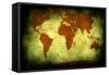 Map of the World10-Mark Ashkenazi-Framed Stretched Canvas