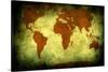 Map of the World10-Mark Ashkenazi-Stretched Canvas