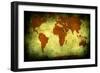 Map of the World10-Mark Ashkenazi-Framed Giclee Print