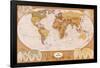Map of the World-null-Framed Poster