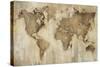 Map of the World-Liz Jardine-Stretched Canvas