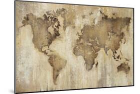 Map of the World-Liz Jardine-Mounted Art Print