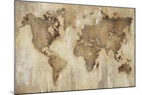 Map of the World-Liz Jardine-Mounted Art Print