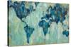 Map of the World-Silvia Vassileva-Stretched Canvas