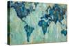 Map of the World-Silvia Vassileva-Stretched Canvas