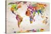 Map of the World-Mark Ashkenazi-Stretched Canvas