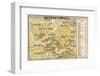 Map of Theatres in London Theatreland-null-Framed Photographic Print