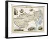 Map of Tibet Mongolia and Manchuria-J. Rapkin-Framed Photographic Print