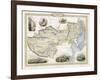 Map of Tibet Mongolia and Manchuria-J. Rapkin-Framed Photographic Print