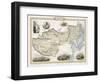 Map of Tibet Mongolia and Manchuria-J. Rapkin-Framed Art Print