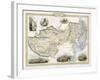 Map of Tibet Mongolia and Manchuria-J. Rapkin-Framed Art Print