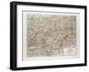 Map of Tirol Austria 1899-null-Framed Giclee Print