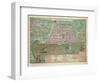 Map of Toledo-Joris Hoefnagel-Framed Giclee Print