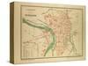 Map of Toulouse France-null-Stretched Canvas