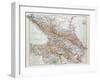 Map of Transcaucasia Georgia Azerbaijan Armenia 1899-null-Framed Giclee Print