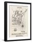 Map of Treasure Island-null-Framed Giclee Print