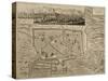 Map of Treviso, from 'Les Villes De Venetie', 1704, Published by Pierre Mortier in Amsterdam-Pierre Mortier-Stretched Canvas