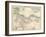 Map of Tripoli (Libya) and Tunis, 1870s-null-Framed Giclee Print