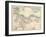 Map of Tripoli (Libya) and Tunis, 1870s-null-Framed Giclee Print