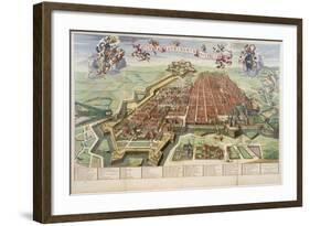 Map of Turin, 1682-Joan Blaeu-Framed Giclee Print