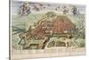 Map of Turin, 1682-Joan Blaeu-Stretched Canvas