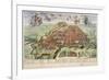 Map of Turin, 1682-Joan Blaeu-Framed Giclee Print