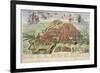 Map of Turin, 1682-Joan Blaeu-Framed Giclee Print