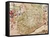 Map of Turin, 1682-Joan Blaeu-Framed Stretched Canvas