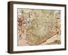 Map of Turin, 1682-Joan Blaeu-Framed Giclee Print