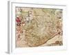 Map of Turin, 1682-Joan Blaeu-Framed Giclee Print